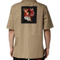 Dolce & Gabbana Brown Pin Up Short Sleeves Men Casual Shirt
