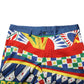 Dolce & Gabbana Multicolor Carretto Print Men Bermuda Shorts