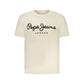 Pepe Jeans Beige Cotton Men's T-Shirt