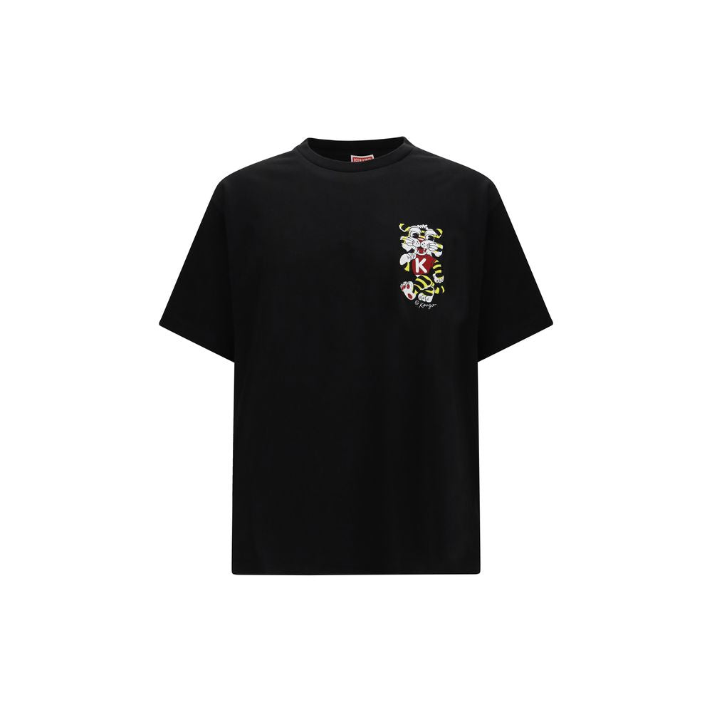 Kenzo Black Cotton T-Shirt Mens T-Shirt