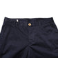 Domenico Tagliente Navy Blue Straight Chino Mid Waist Pants