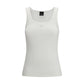PINKO White Cotton Tank Tops