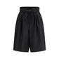 Valentino Black Wool Bermuda Shorts