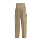 Givenchy Beige Cotton Cargo Pants