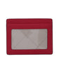 Michael Kors Red Leather Cardholder