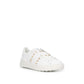 Valentino Garavani White Leather Low Top Sneakers