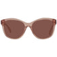 Max Mara Brown Plastic Sunglasses