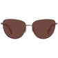 Max Mara Bronze Metal Sunglasses