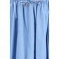 Marni Blue Cotton Midi Skirt