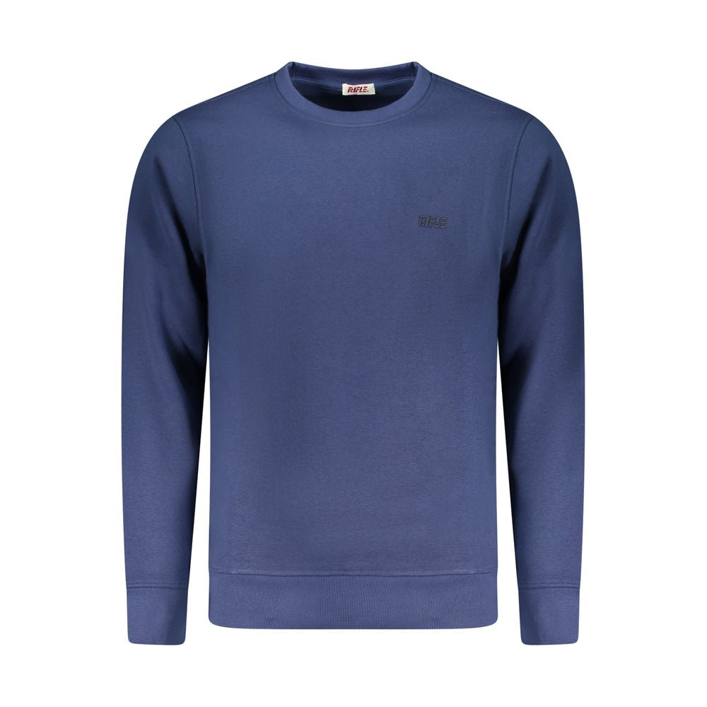 Rifle Blue Cotton Men's Sweatshirt