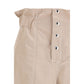 Marni Beige Cotton Casual Pants