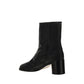 Maison Margiela Brown Calf Leather Bos Taurus Ankle Boots