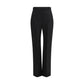 Alexander McQueen Black Cotton Dress Pants