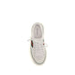 Gucci White Cotton Low Top Sneakers
