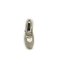 Carel Paris Silver Calf Leather Bos Taurus Ballet Flats