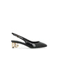 Dolce & Gabbana Black Calfskin High Heel Pumps