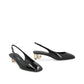 Dolce & Gabbana Black Calfskin High Heel Pumps
