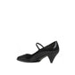 Prada Black Calfskin Mid Heel Pumps