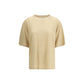 Rohe Beige Linen T-Shirt