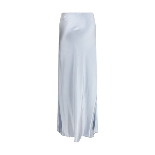 Fabiana Filippi Blue Viscose Long Skirt