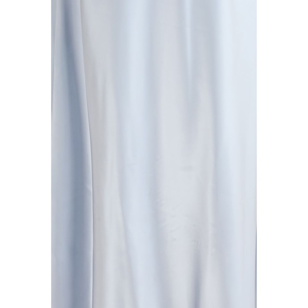 Fabiana Filippi Blue Viscose Long Skirt