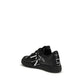 Valentino Garavani Black Calf Leather Bos Taurus Low Top Sneakers