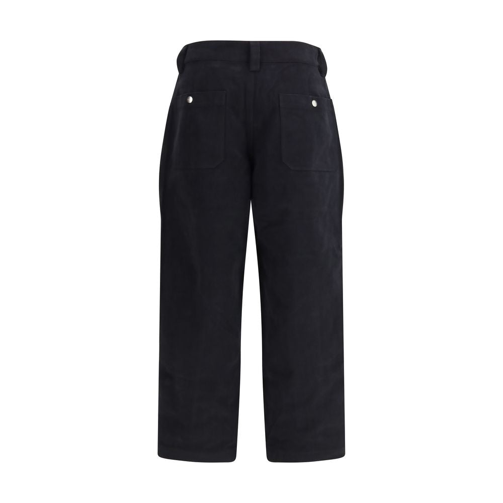 Marant Etoile Black Cotton Casual Pants