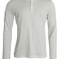 Dolce & Gabbana White Cotton Long Sleeve T-Shirt
