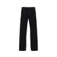 Saint Laurent Black Cotton Relaxed Fit Jeans