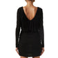 Saint Laurent Black Viscose Cocktail Dress