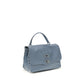 Zanellato Blue Calf Leather Bos Taurus Shoulder Bag
