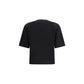 Off-White Black Cotton T-Shirt