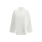 Balenciaga White Cotton Dress Shirt