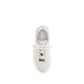 PINKO White Calf Leather Bos Taurus Low Top Sneakers