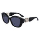Karl Lagerfeld Black Injected Sunglasses