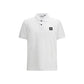 Stone Island White Cotton Polo Shirt