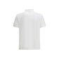 Stone Island White Cotton Polo Shirt