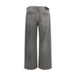 Golden Goose Gray Cotton Relaxed Fit Jeans