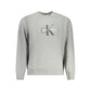 Calvin Klein Gray Cotton Men's Sweatshirt