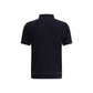 Brioni Black Cotton Polo Shirt
