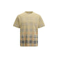 Burberry Beige Cotton T-Shirt