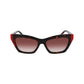 DKNY Brown Acetate Sunglasses