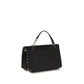 Zanellato Black Calf Leather Bos Taurus Handbag