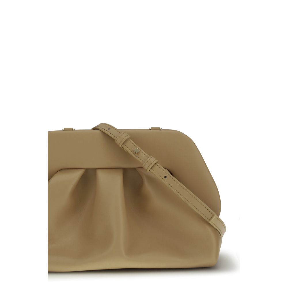 THEMOIRè Beige Other Fibres Clutch Bag