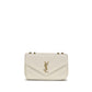 Saint Laurent Beige Lamb Ovis Aries Aries Shoulder Bag