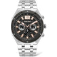 Police Gray Stainless Steel Dress Watch