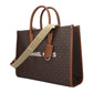 Michael Kors Brown Fabric Handbag