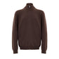 Gran Sasso Brown Wool Cardigan