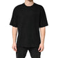 Dolce & Gabbana Black Cotton Crewneck Short Sleeve  T-Shirt