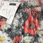 Dolce & Gabbana Multicolor Floral Textured Faux Fur Pencil Skirt